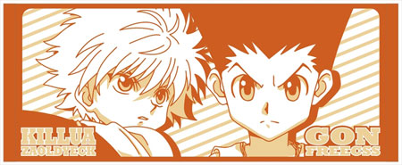 HUNTER×HUNTER(ハンター×ハンター) フェイスタオル ゴン＆キルア