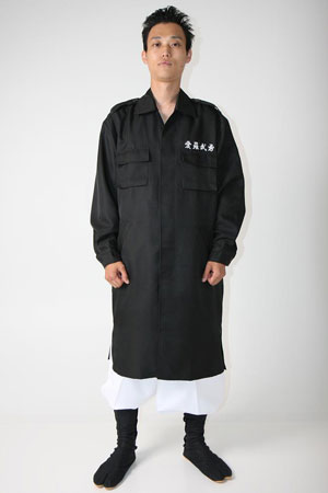 特攻服ジャケット 夜露四苦 黒 Men's[クリアストーン]《在庫切れ》