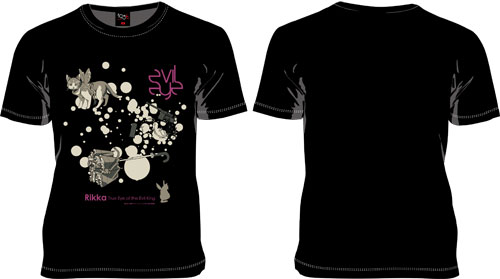中二病でも恋がしたい！［小鳥遊六花ver.02］ Tシャツ/ブラック-S[193t]《在庫切れ》