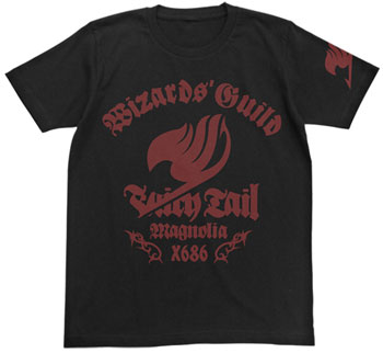 FAIRY TAIL Tシャツ/ブラック-M[コスパ]《在庫切れ》