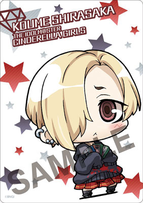 アイドルマスター シンデレラガールズ ミニッチュマウスパッド 白坂小梅（再販）[ファット・カンパニー]《在庫切れ》