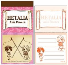 ヘタリア ミシン入りメモ／日本＆フランス[ヒサゴ]《在庫切れ》