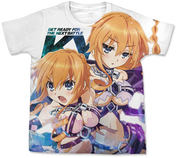 デート・ア・ライブII 耶倶矢と夕弦フルグラフィックTシャツ/ホワイト-XL[コスパ]《在庫切れ》