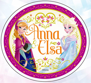 公*o様 アナと雪の女王　OH MY CAFE エルサ　ステッカー　アナ雪 公*o様 アナと雪の女王 OH MY CAFE エルサ ステッカー アナ雪