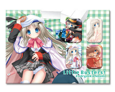 リトルバスターズ！ 缶マグネットセットA：能美クドリャフカ[トイズ