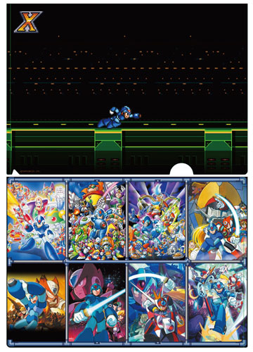 ロックマン A4クリアファイル ロックマンX[カプコン]《在庫切れ》