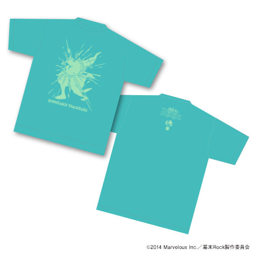 幕末Rock TシャツB 高杉晋作 S[クロメア]《在庫切れ》