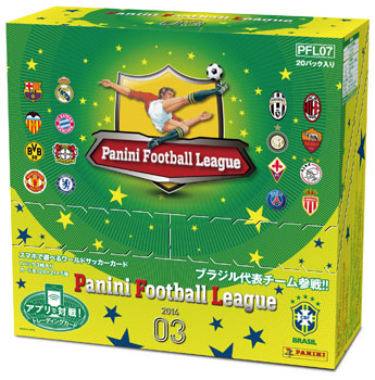パニーニ フットボール リーグ 2014 03 [PFL07] 20パック入りBOX