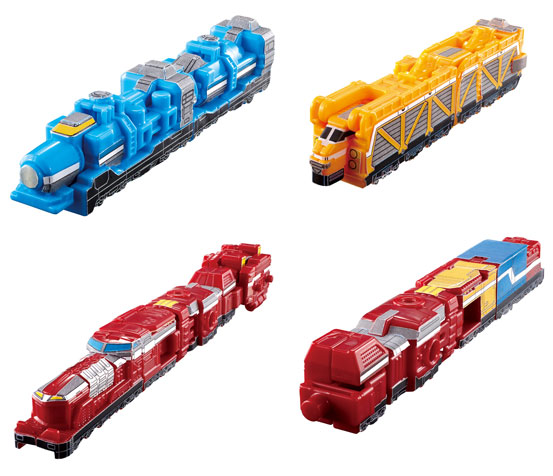 【新品】トッキュウジャー トッキュウオー+ディーゼルオー ミニプラ Amazing full mobility! Minipla Ressha Gattai Diesel-Oh