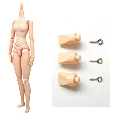 27cmオビツボディ 女性 ソフトバストタイプ S ナチュラル[オビツ製作所