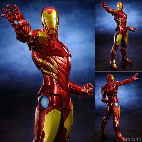 ARTFX＋ アイアンマン MARVEL NOW！ 【RED × GOLD】 1/10 PVC塗装済み 