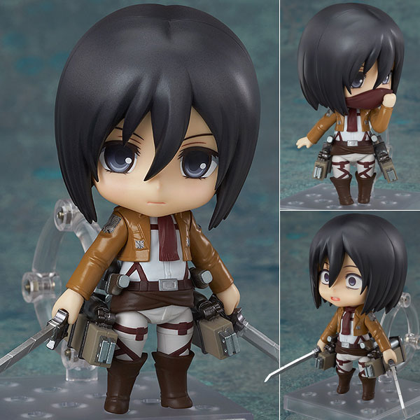 ミカサ・アッカーマン ねんどろいど 365 & 2001　セット ABS＆PVC塗装済み可動フィギュア ねんどろいど ミカサ