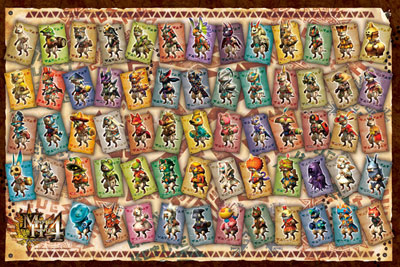 モンスターハンター アイルー ジグソーパズル