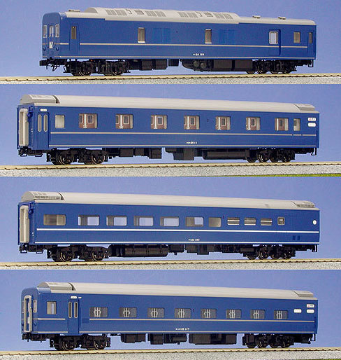直販半額カトーHO24系25型4両基本セット3-510 JR、国鉄車輌