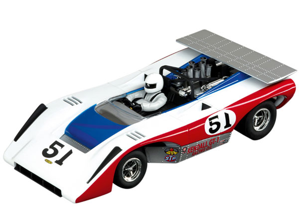 スロットカー エヴォリューション Lola T222 “No.51”，Laguna Seca ’71[京商]《在庫切れ》