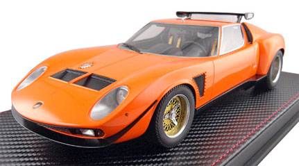 1/18 Lamborghini Miura Jota SVR （オレンジ）[フロンティアート