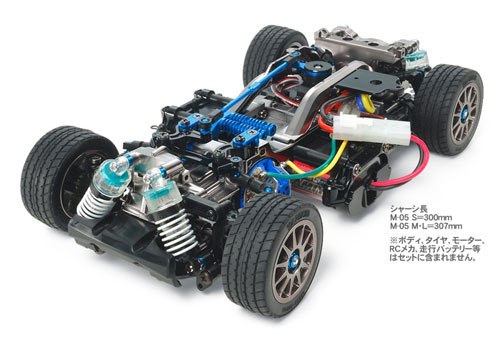 Mシャーシフルペアリングセット 1/10電動RCカー RCC M-05 Ver.II PRO シャーシキット[タミヤ