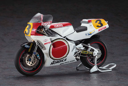 1/12 ヤマハ YZR500(0WA8)“チーム ラッキーストライクロバーツ 1989” プラモデル（再販）[ハセガワ]《在庫切れ》