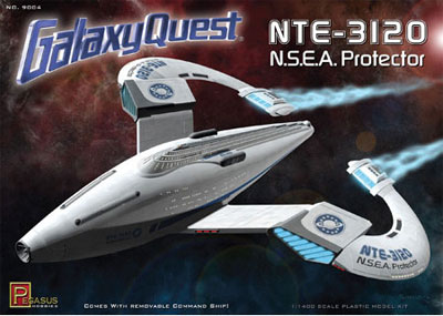 【新品・未開封】ギャラクシー・クエストN.S.E.A. Protector ギャラクシー・クエスト 1/1400 NTE-3120 N.S.E.Aプロテクター