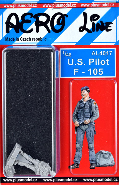 1/48 F-105サンダーチーフ・パイロット[プラスモデル]《在庫切れ》