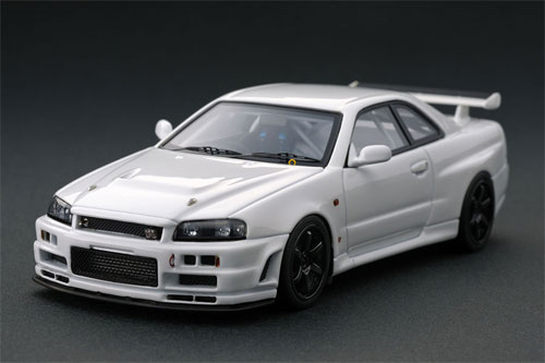 1/43 R34 GT-R スーパー耐久 1999 ホワイト[イグニッション