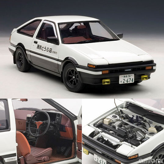 AUTOart 頭文字D AE86 スプリンタートレノ 新劇場版ver. - luknova.com