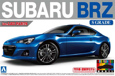 1/24 プリペイントモデル NO.37 SUBARU BRZ'12 WRブルーマイカ