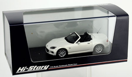 1/43 MAZDA ROADSTER RS (2013) クリスタルホワイトパールマイカ[ハイ