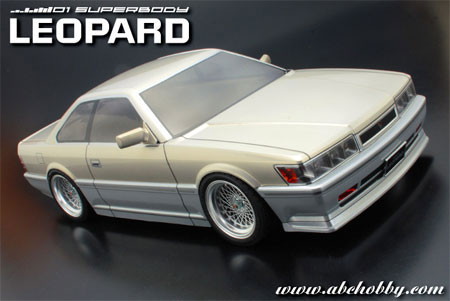 01スーパーボディ ニッサン・レパード(F31前期型)[ABCホビー]《在庫切れ》