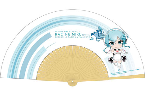Gift レーシングミク RACING MIKU 2014ver. 布扇子 2