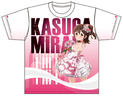 Tシャツ　春日未来 フルグラフィックTシャツ ホワイト Lサイズ 「アイドルマスター ミリオンライブ!」 アイドルマスターMILLION LIVE！ フルグラフィックTシャツ 春日