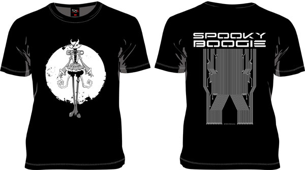 Psycho Pass サイコパス Spooky Boogie Tシャツ ブラック L 193t 在庫切れ