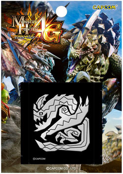 モンスターハンター4G MH4G 蒔絵ステッカー セルレギオスアイコン[カプコン]《在庫切れ》