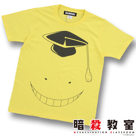 暗殺教室Tシャツ 殺せんせー ビックフェイス柄-XL[バンダイ]《在庫切れ》