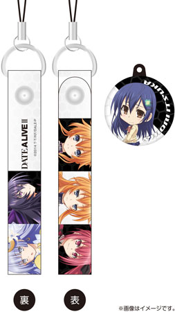 デート・ア・ライブII チャーム付きクリーナーストラップ 五河士織
