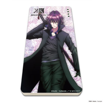 キャラチャージ「K MISSING KINGS」デザイン04/御芍神紫[A3]《在庫切れ》