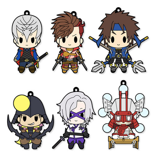 D4 戦国BASARA4 ラバーストラップコレクション Vol.2 6個入りBOX[empty