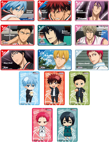 黒子のバスケ デコステッカー5 ガムつき 20個入りBOX（食玩