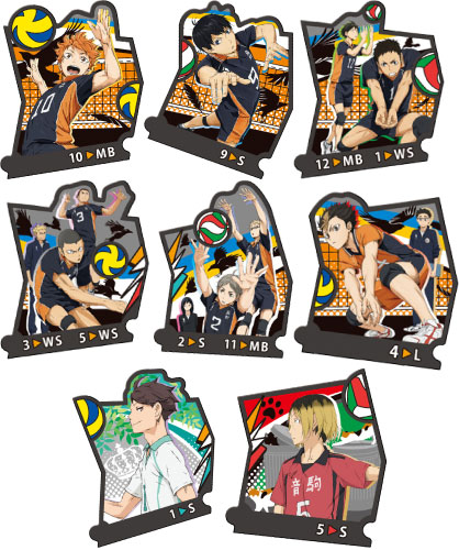 ハイキュー！！ ラバーパズルコースター 10個入りBOX[タカラ