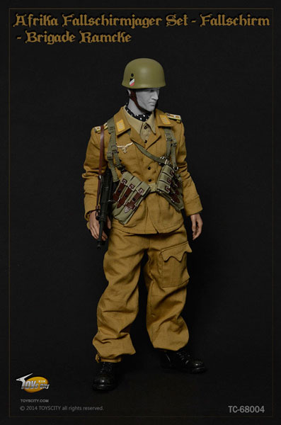 1/6スケール コスチュームセット WWII ドイツ軍ラムケ空挺旅団