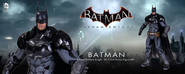 【中古】(本体A/箱B)バットマン:アーカム・ナイト 6インチ DC アクションフィギュア #01 バットマン[DCコレクティブル]《発売済・在庫品》