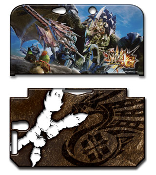 3DS LL用 モンスターハンター4G カバー for ニンテンドー3DSLL