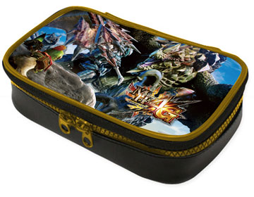 3DS/3DS LL用 モンスターハンター4G ポーチ for ニンテンドー3DSLL[カプコン]《在庫切れ》