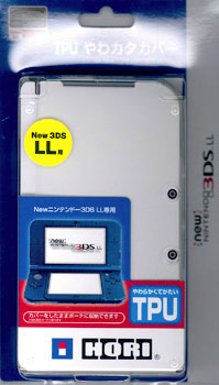 N3DSL TPUやわカタカバー TPUやわカタカバー for New3DSLL[ホリ]《在庫切れ》