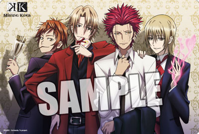 劇場版K MISSING KINGS イラストポスター 特典　周防尊 劇場版 K MISSING KINGS 大判マウスパッド 赤[ブロッコリー