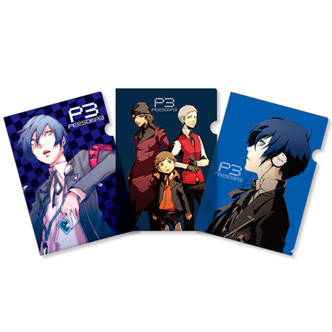 ペルソナ3 クリアファイル3枚セット[アスキー・メディアワークス]《在庫切れ》