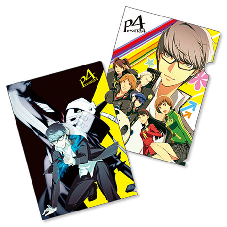 ペルソナ4 クリアファイル2枚セット[アスキー・メディアワークス]《在庫切れ》