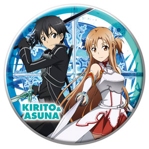 ソードアート・オンライン (アニメ版)特大缶バッジ風プレート[アスキー