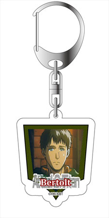 進撃の巨人 アクリルキーホルダー ベルトルト[コンテンツシード]《在庫
