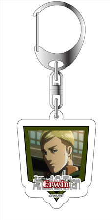 進撃の巨人 エルヴィン キーホルダー 人気】進撃の巨人 ビッグアクリル